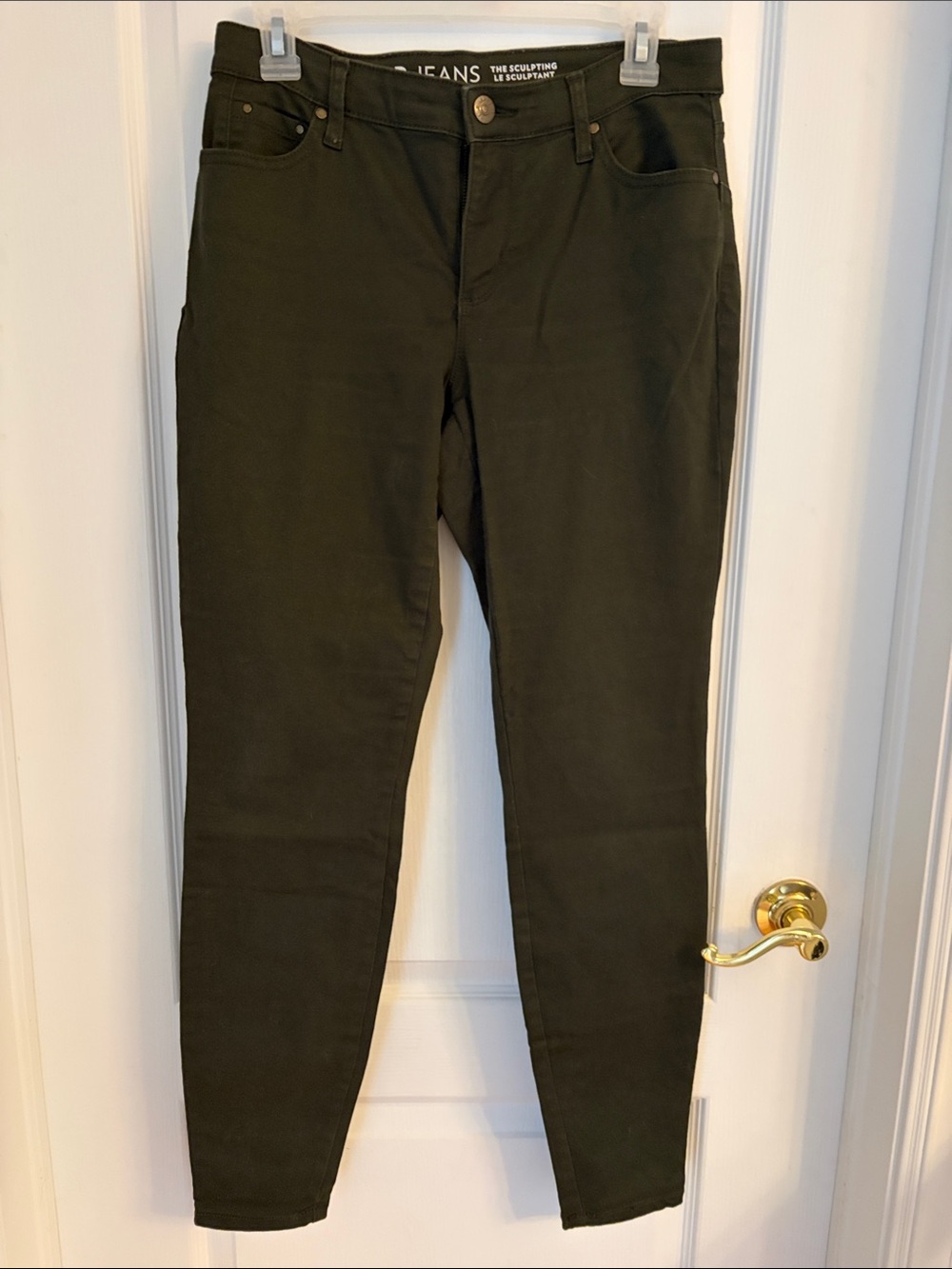 Reitmans The Sculpting Women’s Olive Green Sculpting Jeans